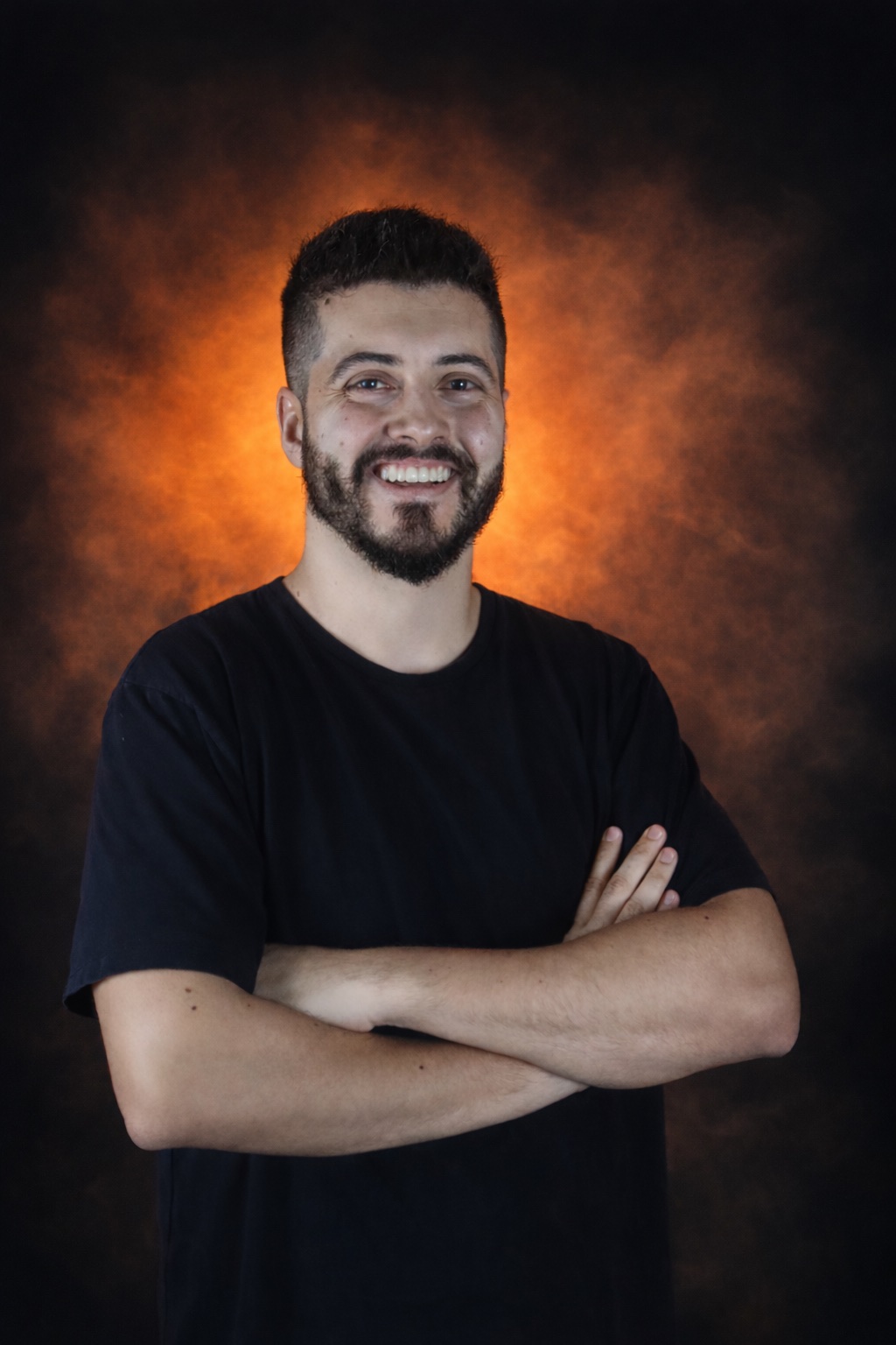 Retrato de Leandro Campos